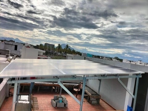 KCP Eco Energy installed 5kw solar system in coimbatore
