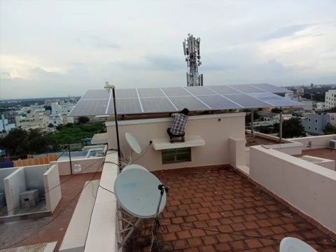 KCP Eco Energy installing 7kw solar energy system for a home